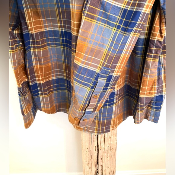 LL Bean signature men’s flannel large - Picture 4 of 7